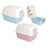 CAMON GATO LITTER CON APERTURA ROTATIVA 52x40x40 CM (colores surtidos)