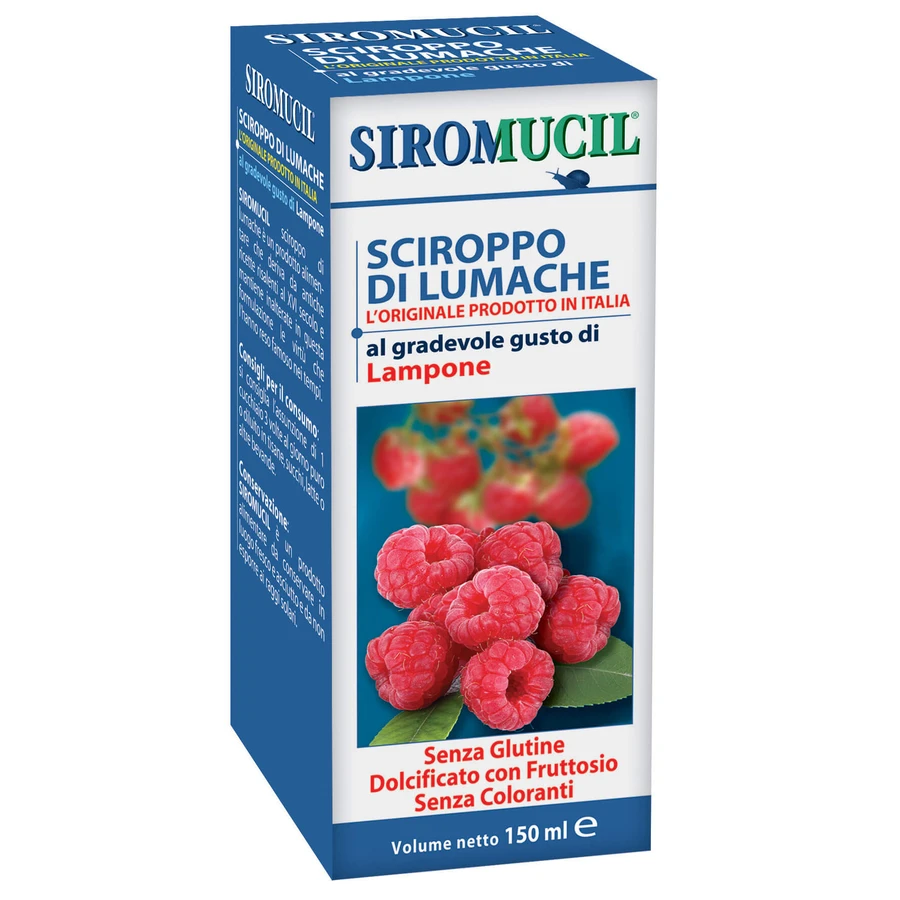 Syromucil Syrup With Snail Extract Raspberry Flavor