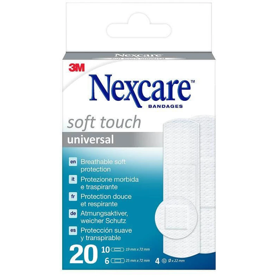 NEXCARE CER SOFT TOUCH ASS20PCS