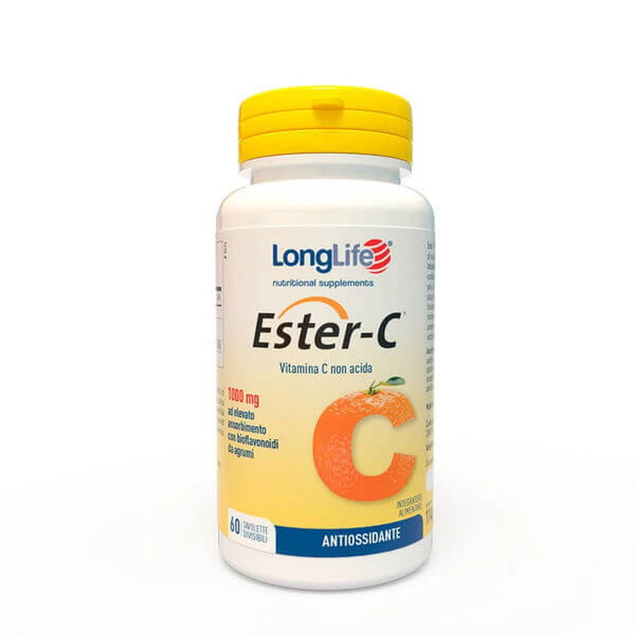 LONGLIFE ESTER C 1000MG 60TAV