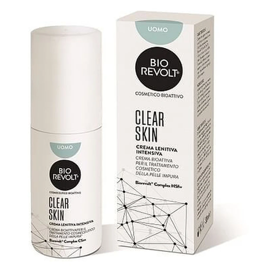 Biorevolt Rx Clear Skin Mannen Bioactieve Intensieve Kalmerende Crème Voor De Onzuivere Huid 30 Ml