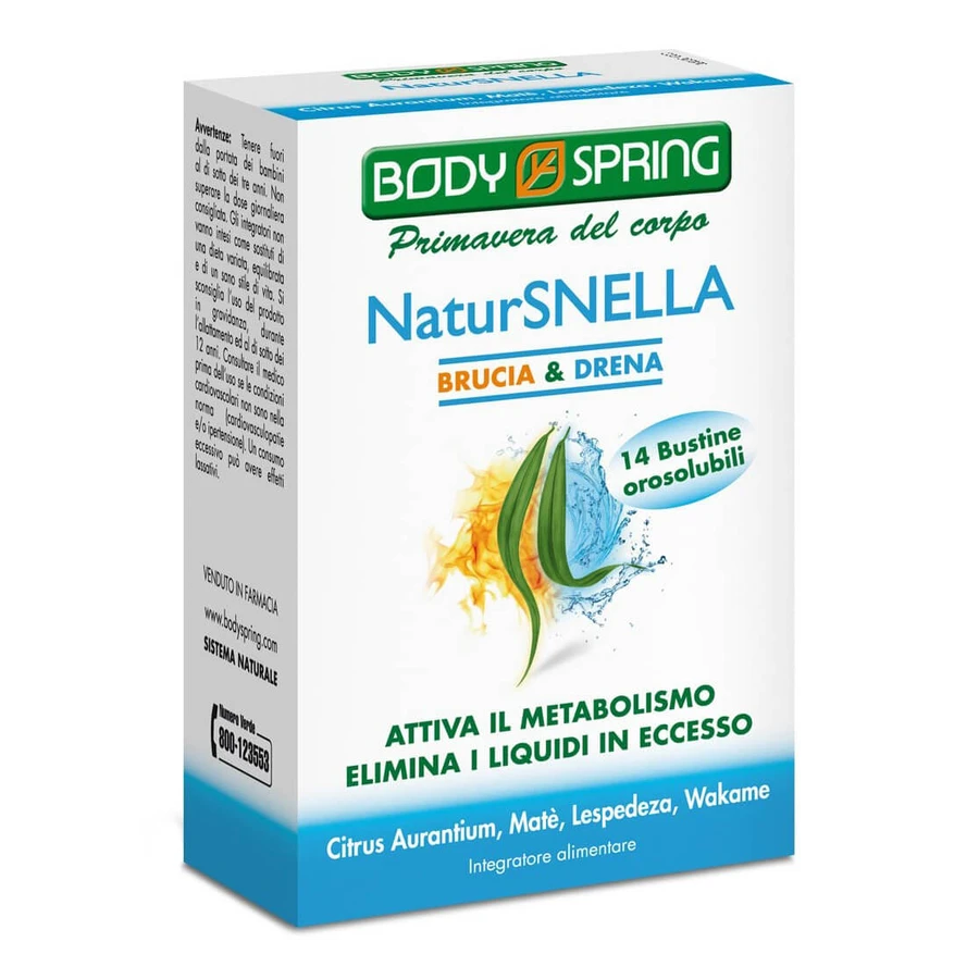 Body Spring Naturasnella Drena Burn 14 Sachets