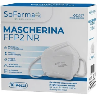 MASCARILLA FFP2 BI 10UDS SOFARM