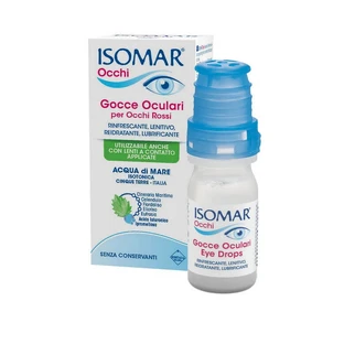 ISOMAR Hyaluronsäure Augentropfen 0,2% 10ml Kontaktlinsenverträglich