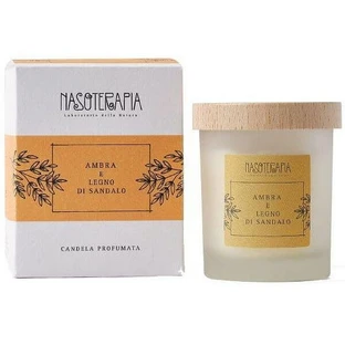 Bougie Ambre/Bois Santal Na