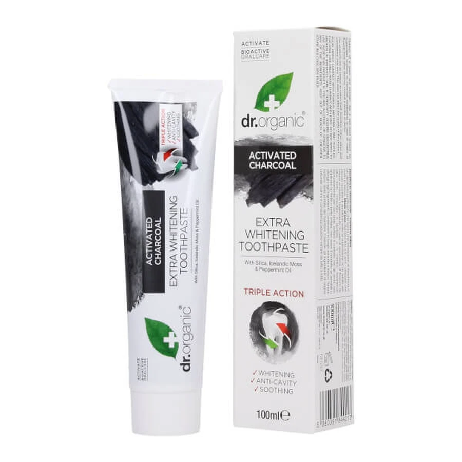 Dr Organic Charcoal Toothpaste