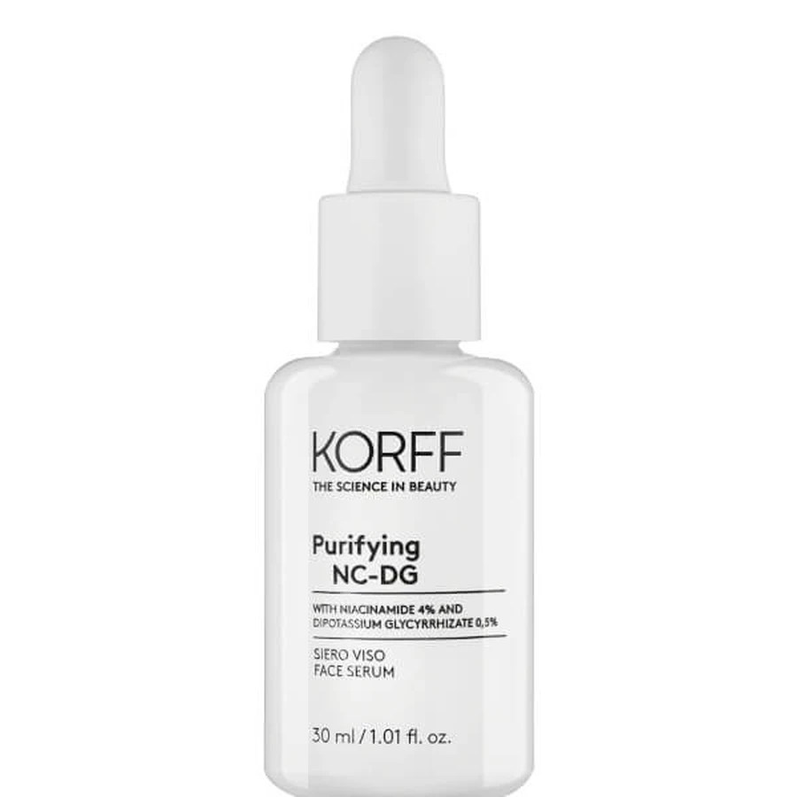 Korff purifying face serum for impure skin