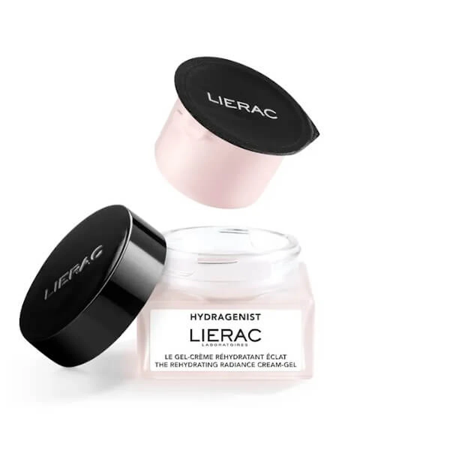 Lierac Hydragenist Refill Gel-Intense Hydration Illuminating Face Cream für normale und Mischhaut 50ml