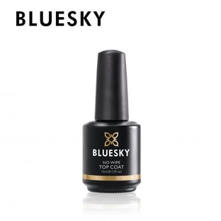 Top Coat Bluesky nail polish without degreasing