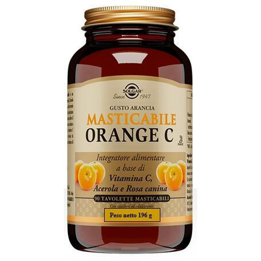 Solgar's Orange C with chewable vitamin C