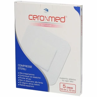 Ceroxmed Dress Comprimidos Estériles 10x10 IBSA 5 Piezas