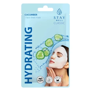 Mascarilla facial Stay Well Classic de pepino