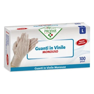 PROFAR VINYL GLOVE L 100PCS