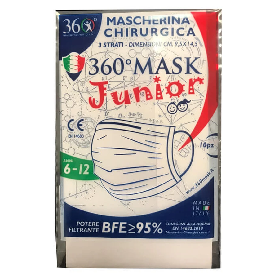 MASKE CHIR BB ROSA 360 10PCS