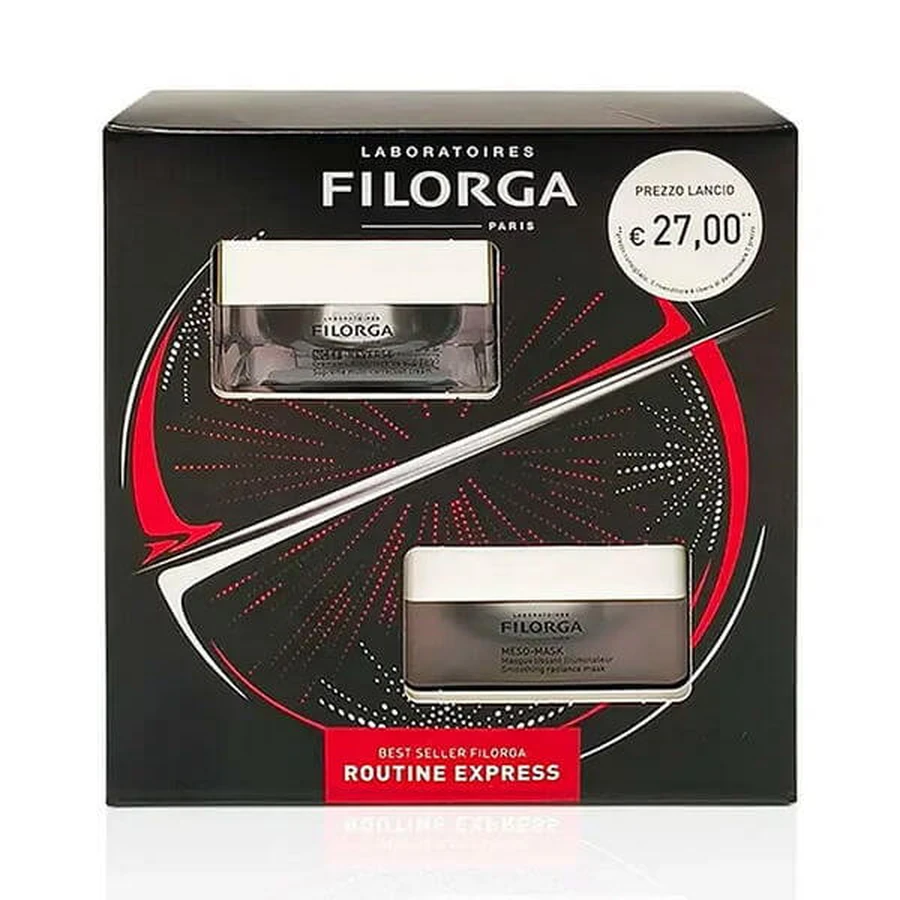 Filorga Christmas Experience Box Set - Ncef Reverse Face Cream 15 ml + Meso Mask 15 ml