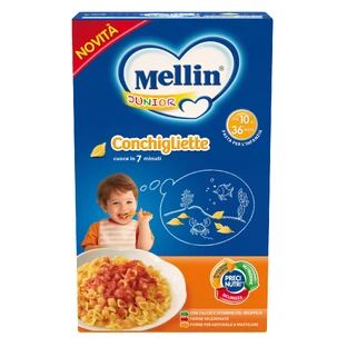 Mellin Pastina Junior Conchigliette 280g