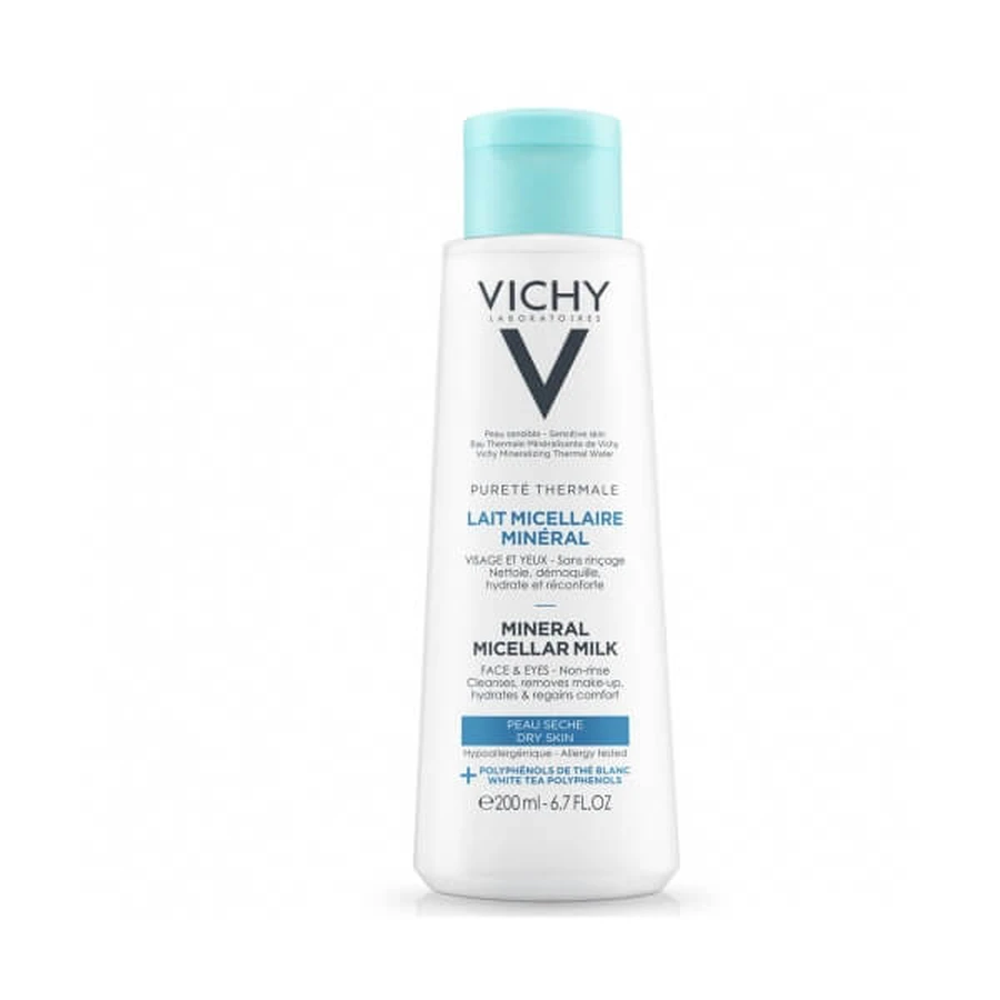 Vichy Purete Thermale Zellulose-Milch Trocken 200ml