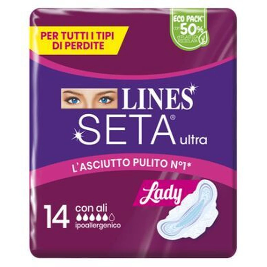 LINIEN SEIDE ULTRA DAME ALI 14PCS