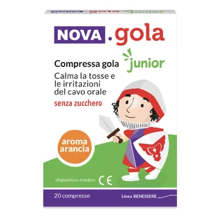 Nova Gola Junior Orange 20 Comprimés