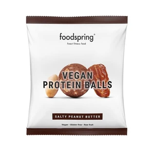 Vegane Proteinbällchen mit Erdnussbutter