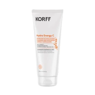 Korff Hydra Energy C Glow Enzymatische Reinigingsgel Exfoliërend Gezicht 200 ml