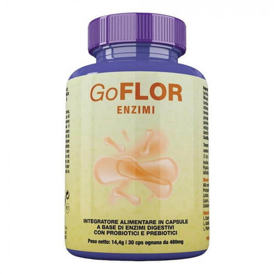 GOFLOR Enzyme 30 Cps 480mg
