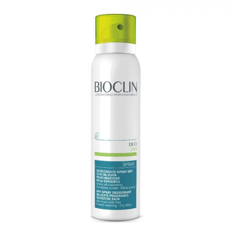 Bioclin Linea Deo 24h Spray Dry Deodorant with Light and Delicate Fragrance 50 ml