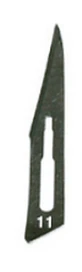 FIGUUR11 SCALPELMESJES VAN ROESTVRIJ STAAL