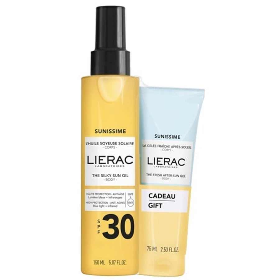 LIERAC SET SILKY OIL SPF30