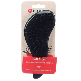 FLAMINGO DOG ERGONOMIC "ERGO" PLASTIC BRUSH 18.5x8x3.5 CM