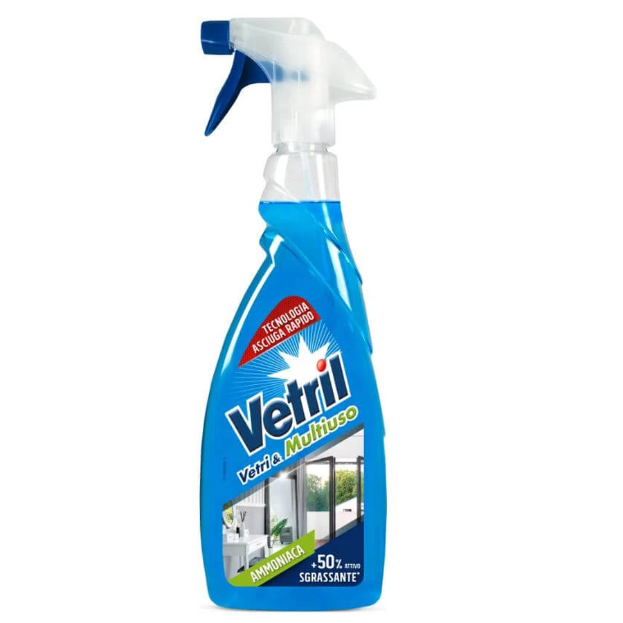 VETRIL GLASREINIGER EN MULTIFUNCTIONELE AMMONIAK 650 ML