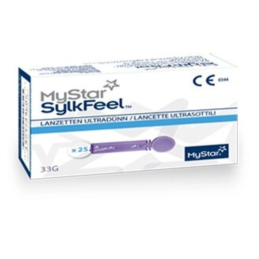 Mystar Sylkfeel Lancetas S50 G33 50 Piezas