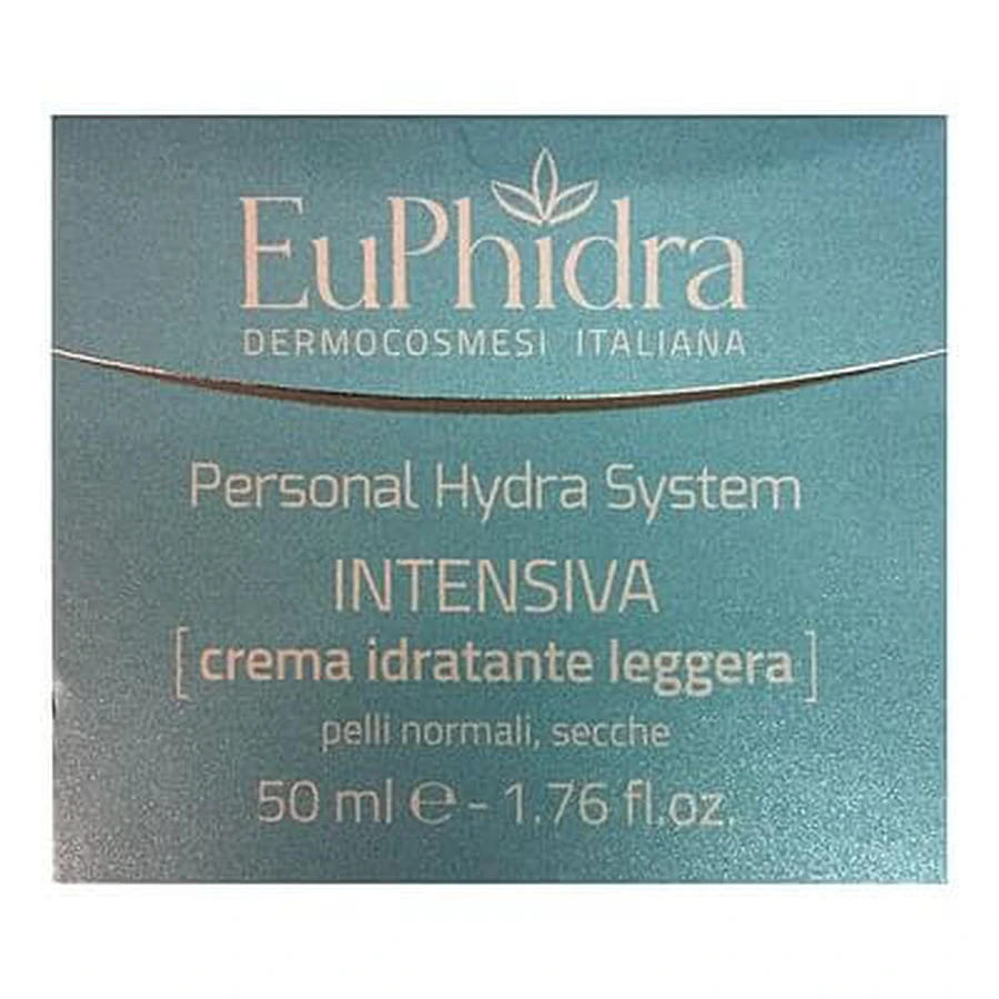 Euphidra Phs Cremă hidratantă intensivă ușoară 50 Ml