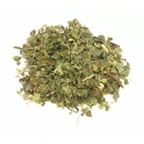 Horse chestnut leaves for herbal tea in herbal cut