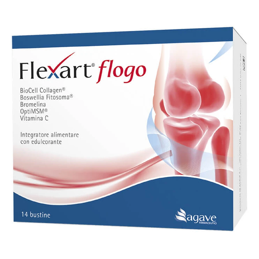 Flexart Flogo Gewrichtssupplement 14 Zakjes met Boswellia en Collageen