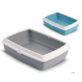 LEO PET CAT LITTER "MICIO" MIT RAHMEN 53x38x16 CM (farblich sortiert)