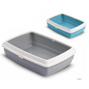 LEO PET GATO LITTER "MICIO" CON MARCO 53x38x16 CM (colores surtidos)