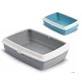 LEO PET GATO LITTER "MICIO" CON MARCO 53x38x16 CM (colores surtidos)