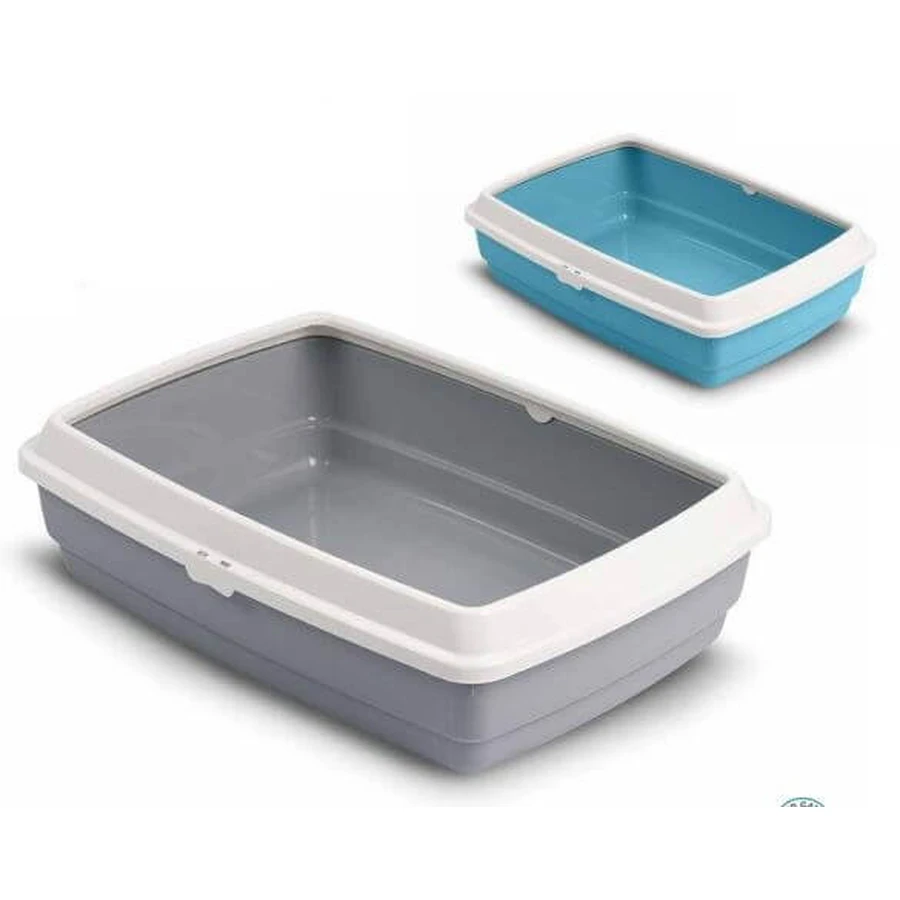 LEO PET GATO LITTER "MICIO" CON MARCO 53x38x16 CM (colores surtidos)