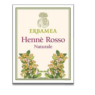 Natürliches Rotes Henna 10x100g Erbamea