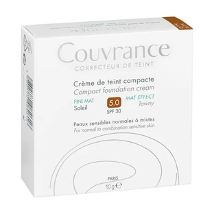 Eau Thermale Avène - Couvrance Crème Compact Mat Fluweelzacht Zon 10 g