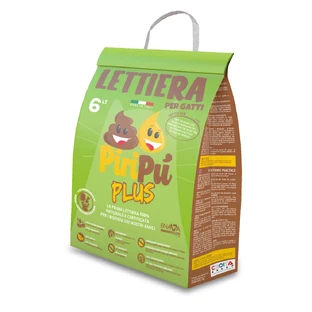PIRIPU' KATZE PLUS 100% NATÜRLICHES STREU 6 LT