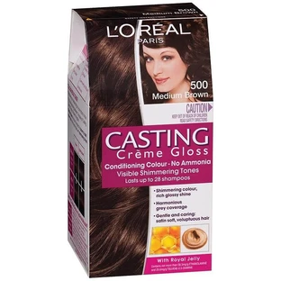 L'OREAL CASTING CREME GLOSS AMMONIAKFREIE FÄRBEBEHANDLUNG 500 HELLBRAUN