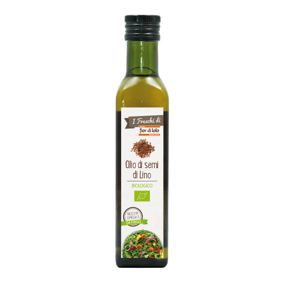 HUILE DE LIN BIOLOGIQUE EN CHAÎNE FRAÎCHE