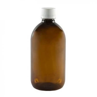 Botella ámbar para mascotas 500ml 10pcs