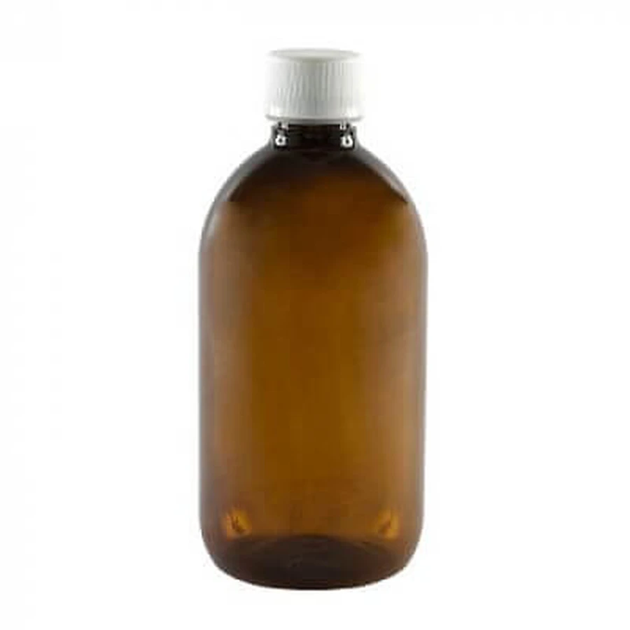Botella ámbar para mascotas 500ml 10pcs
