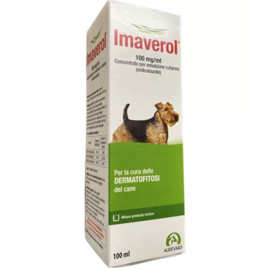 Imaverol 100ml topical skin emulsion for dogs