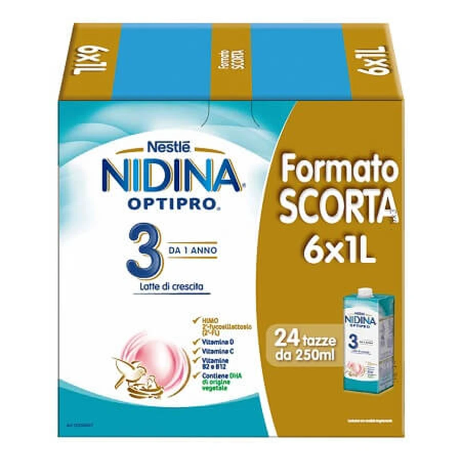 NIDINA OPTIPRO 3 LIQUIDE 6PCS