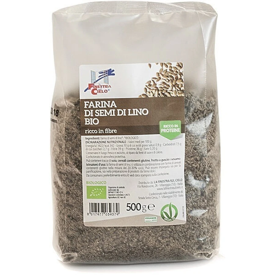 BIOLOGISCH LIJNZAADMEEL 500G