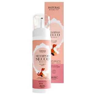 NATURAL DERMA PET TROCKENSHAMPOO DUFTEND JOHANNISBEERE & PFIRSICH 150 ML